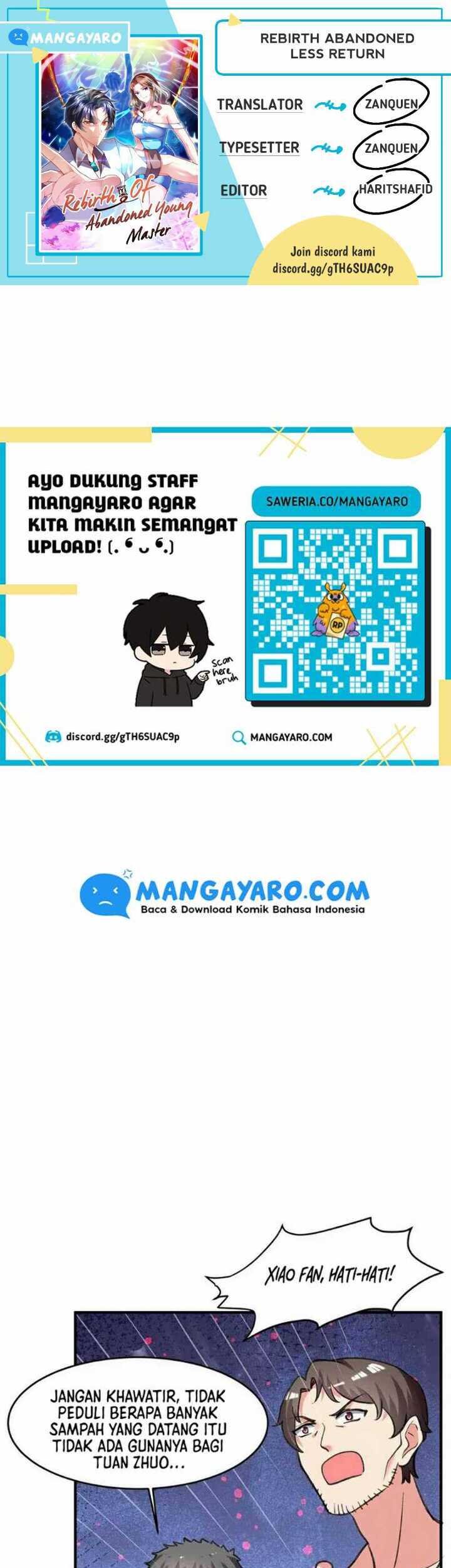 Rebirth Abandoned Less Return Chapter 226 Bahasa Indonesia